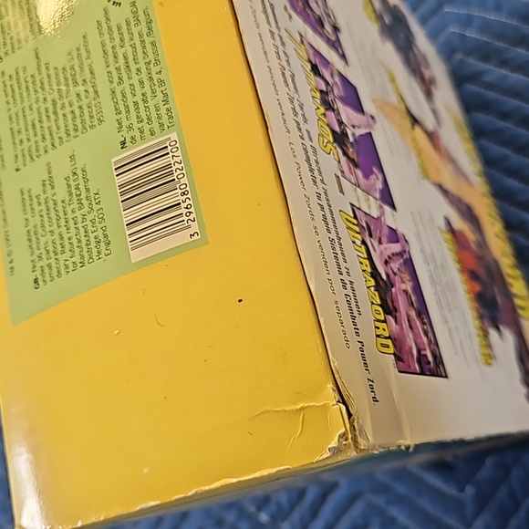 1993 Power Rangers Dragonzord Factory Sealed - Picture 7 of 16